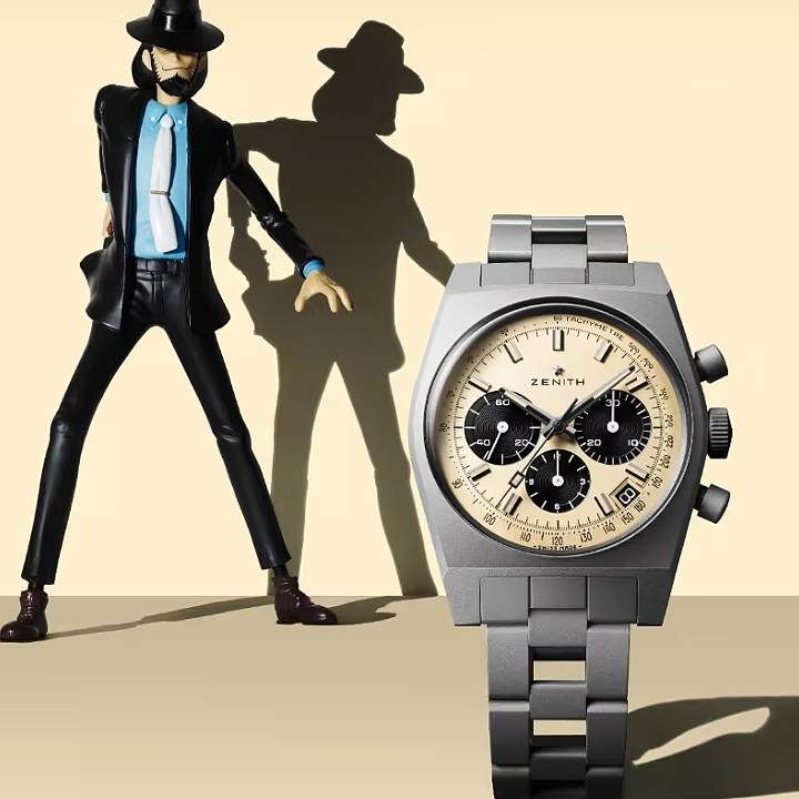 Zenith's new manga-inspired watch hides an exciting silhouette on