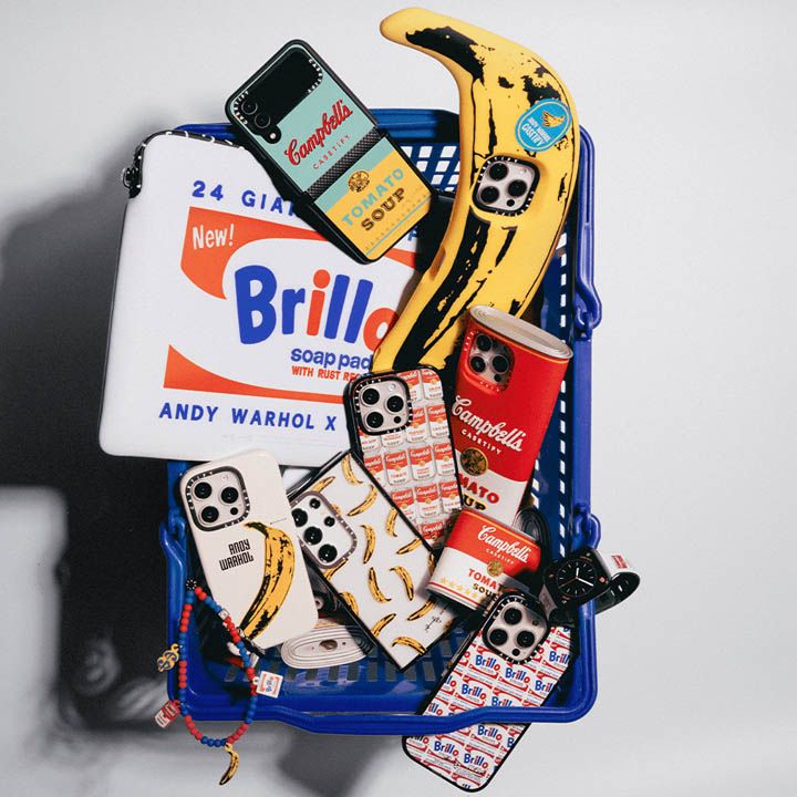 Casetify's Andy Warhol iPhone cases include a gigantic