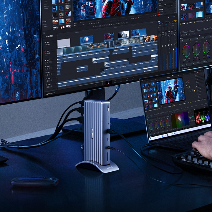 Anker's 12-in-1 Thunderbolt 4 Dock: Modern Connectors Meet Old