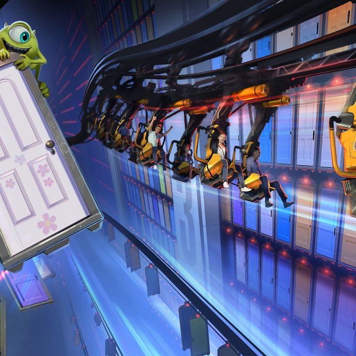 Monsters Inc Doors Ride
