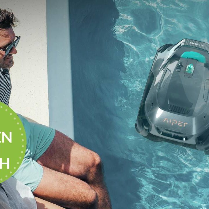 Aiper Seagull SE Cordless Pool Vacuum – Ideal For Above Ground Pools, Open Box