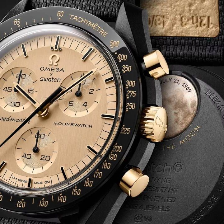 OMEGA x Swatch goes for gold with limited edition Mission To The