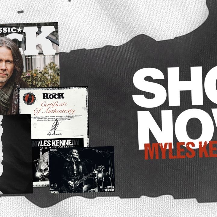 Order your limited edition Myles Kennedy x Classic Rock bundle