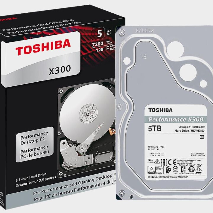 Toshiba's 5TB 7200RPM hard drive is just $100 right now | PC Gamer