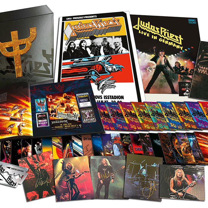 Judas Priest celebrate 50 heavy metal years with epic 42-disc box