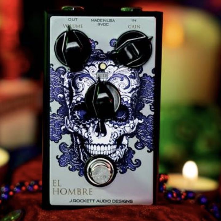 J. Rockett's new El Hombre overdrive is a Billy Gibbons-inspired