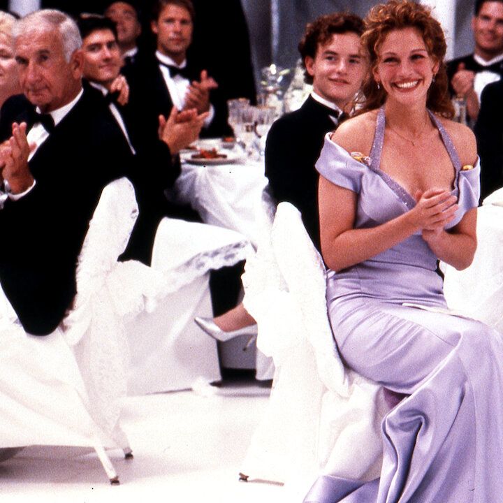 julia roberts bridesmaid dress Most Iconic Wedding Dress with Julia Roberts wearing it
