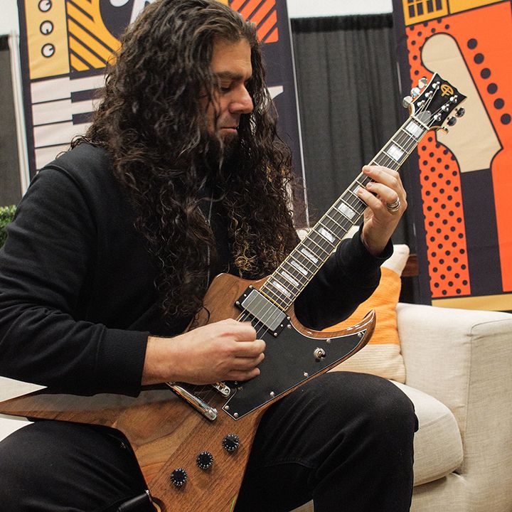 How Claudio Sanchez started his guitar co Evil Instruments