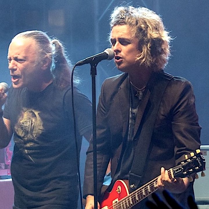 Watch Iron Maiden's Bruce Dickinson make a surprise appearance with Green Day frontman Billie Joe Armstrong's covers band to sing a David Bowie-penned classic rock anthem | Louder