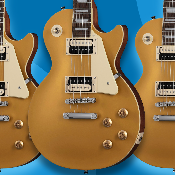Go for gold with $100 off this stunning Epiphone Les Paul this