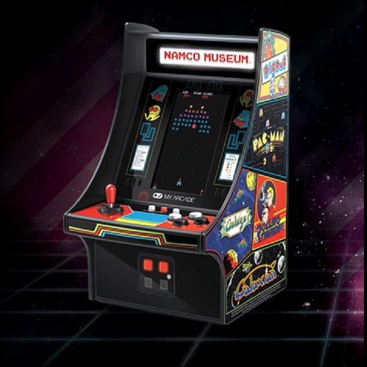 BANDAI NAMCO Entertainment - ナムコミュージアム　MINI PLAYER RETRO ARCADE The Namco Museum Mini Player is a tiny arcade for your desk
