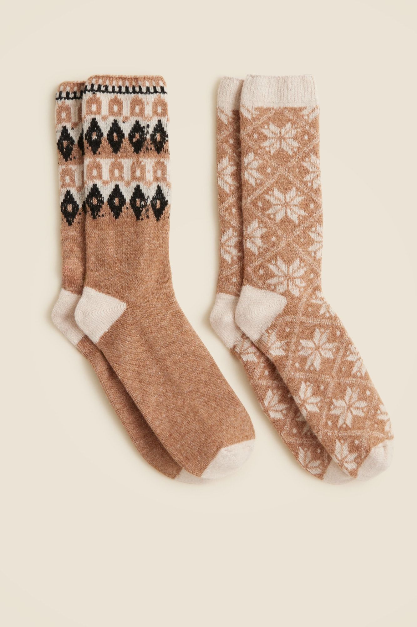 Fair Isle Trouser Socks Two-Pack