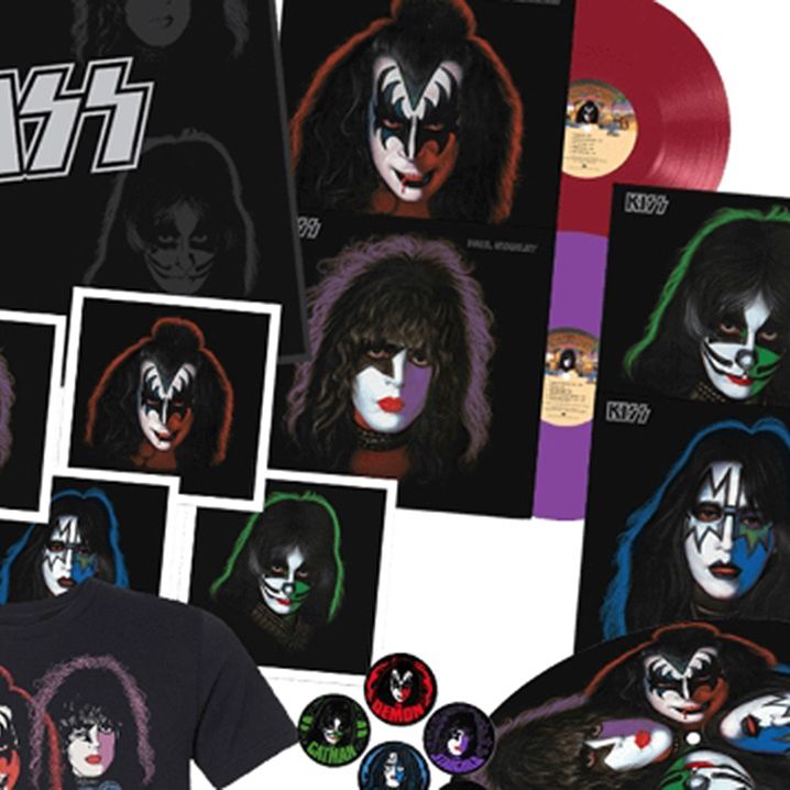 KISS ソロアルバム 4枚セットBOX キッス (KISS)ソロアルバム・4枚セット< 70年代洋楽ハード