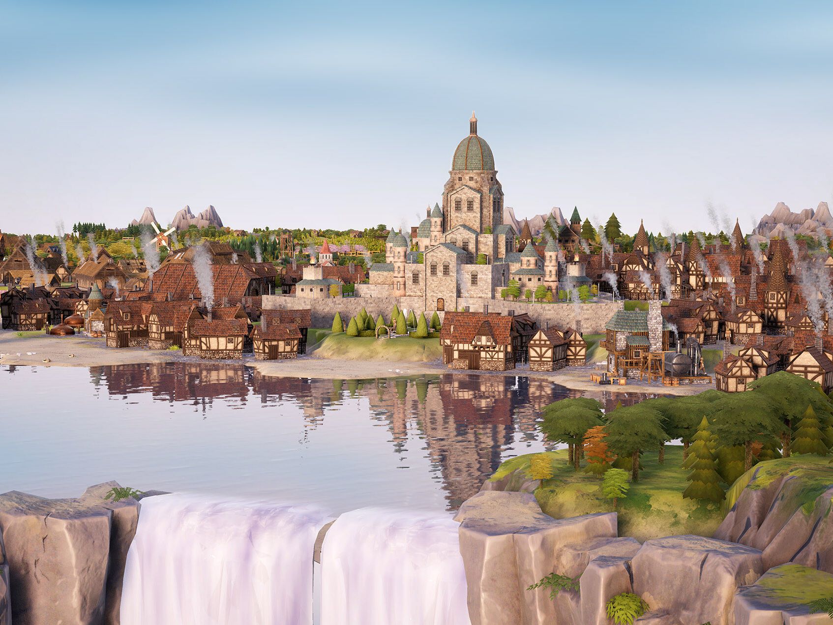 Fantasy City Buildings