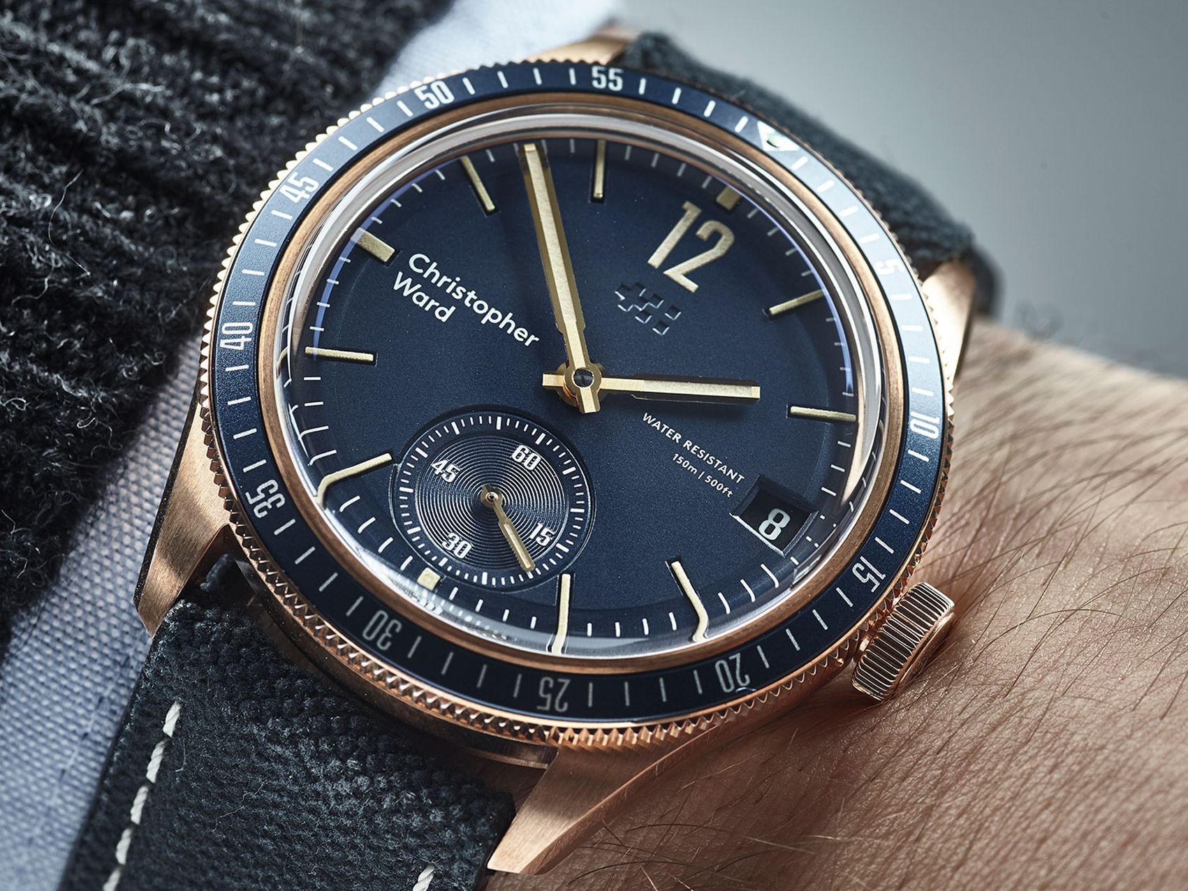 Christopher Ward C65 Trident Bronze SH21 Limited Edition is the