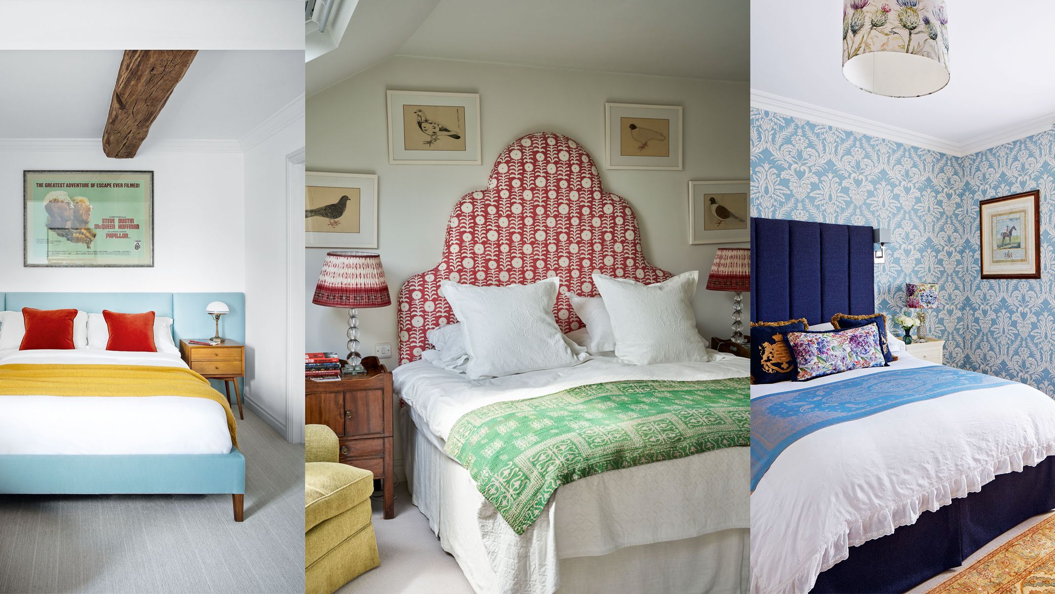 Double bed ideas for small rooms: 10 clever compact spaces | Homes and Gardens