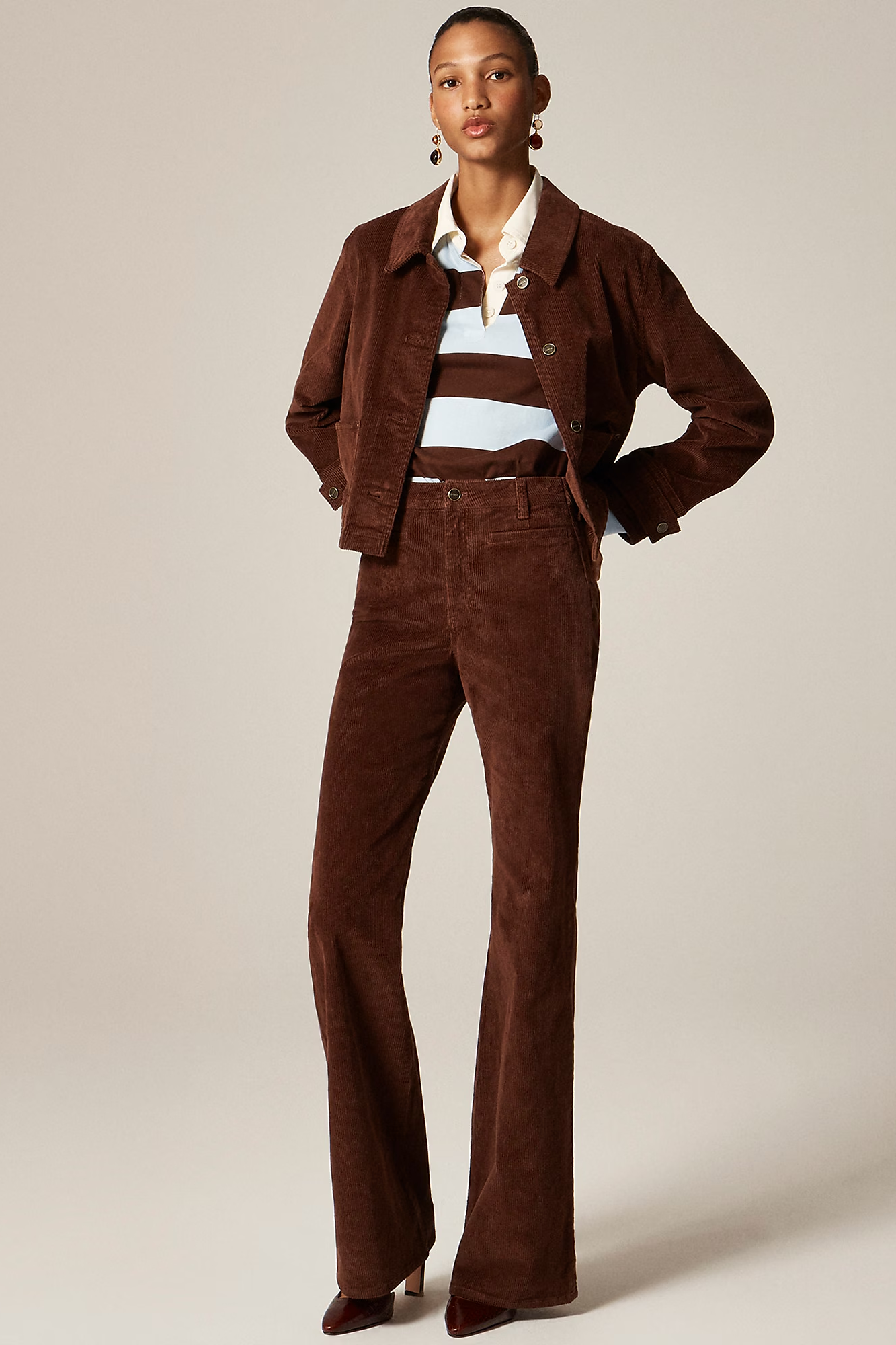 J.Crew, Vintage Flare Pant in Corduroy