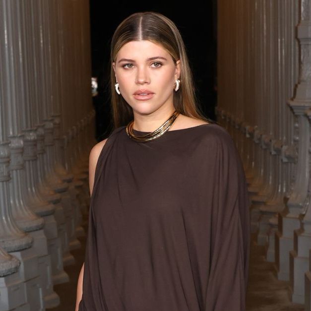 Sofia Richie and EmRata Both Wore the Chocolate-Brown Party Dress Trend |  Who What Wear