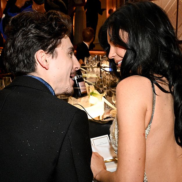 Kylie Jenner Snuck Into the Golden Globes in a Daring Party Dress | Who  What Wear