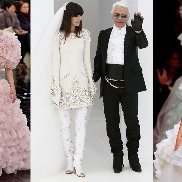 The Most Incredible Chanel Wedding Dresses Ever Created | Who What Wear The Most Incredible Chanel Wedding Dresses Ever Created | Who What Wear