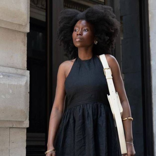sachin and babi light blue dress How to Wear Midi Dresses in the Fall – Love Olive Co main image 0