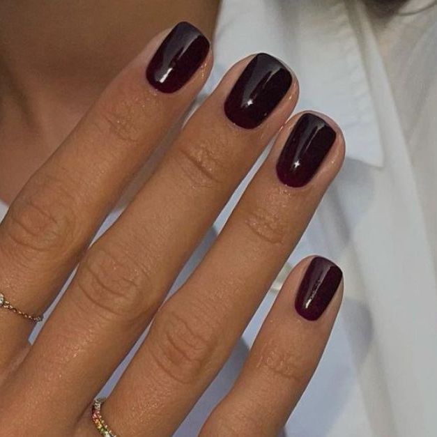 Burgundy Nails Are This 2025's Most-Elevated Nail Colour | Who What Wear