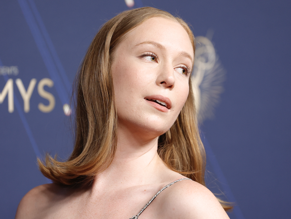 Hannah Einbinder Wears Her Glitziest Emmys Dress of All Time on the 2025 Red Carpet | Marie Claire Hannah Einbinder Wears Her Glitziest Emmys Dress of All Time on the 2025 Red Carpet | Marie Claire