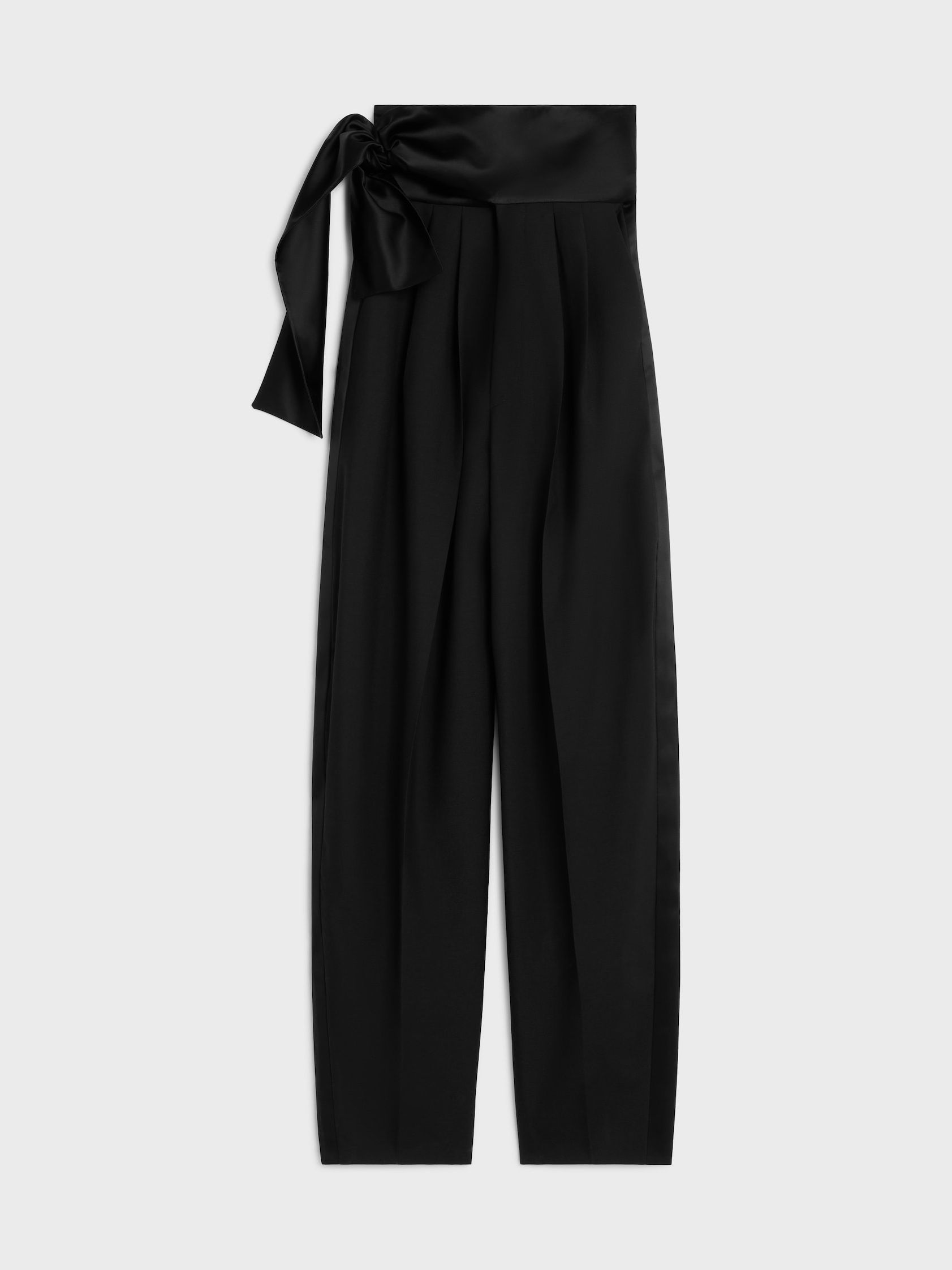 Tux Trousers in Wool Gabardine