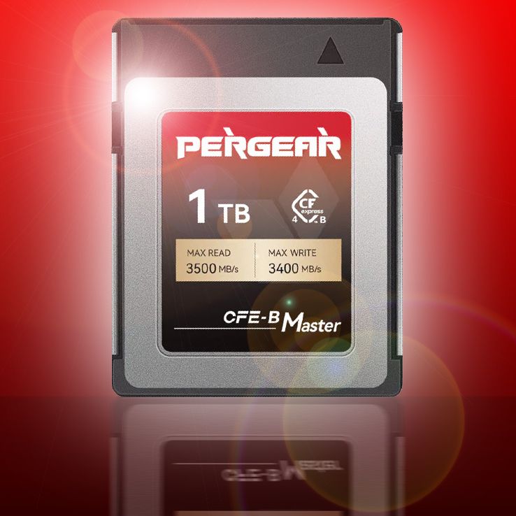Pergear launches new super-fast CFexpress Type B card at a super