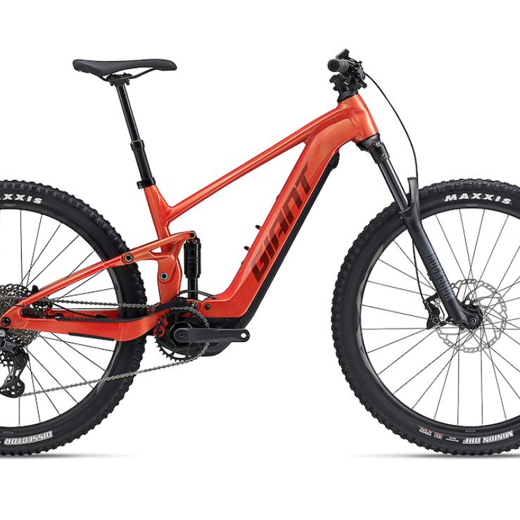 giant bicycles 2022 Trance X E+ 3 Pro Mountain E-Bike Silver Huge Mountain Bike Talon