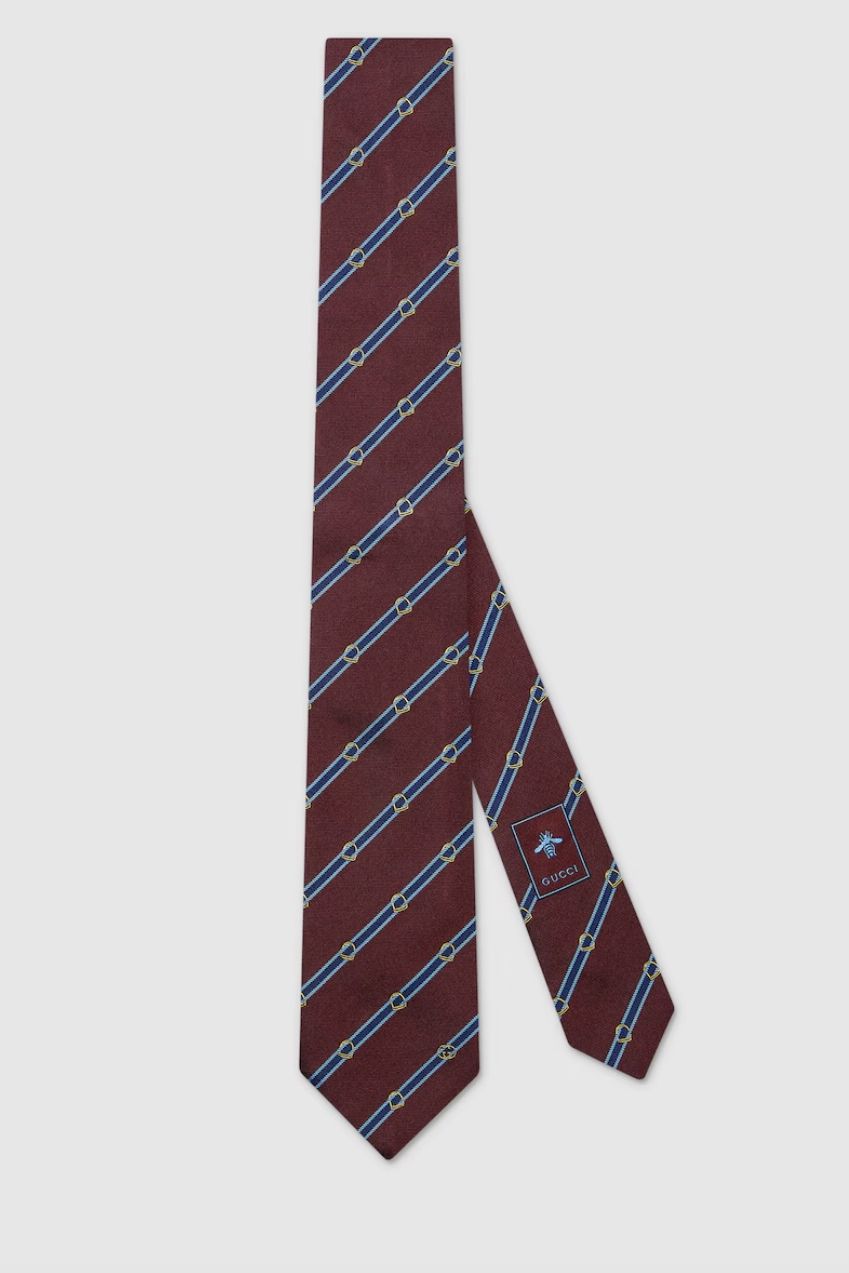 Gucci jacquard tie