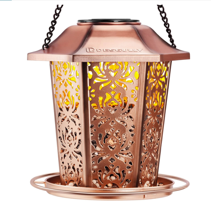 Amazon solar bird feeder lantern