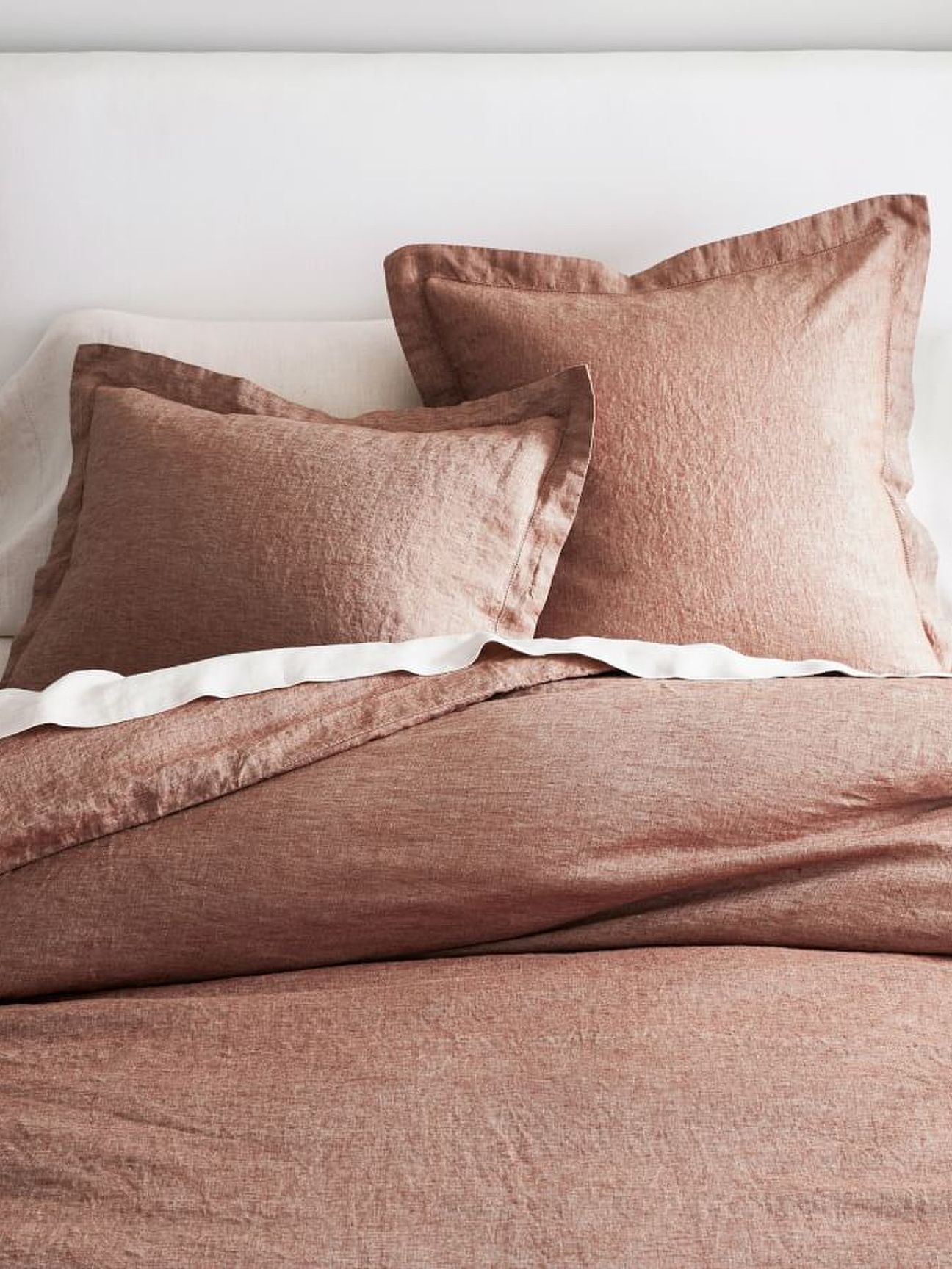 Pottery Barn, Belgian Flax Linen Quilt Cover &amp;amp; Pillowcases