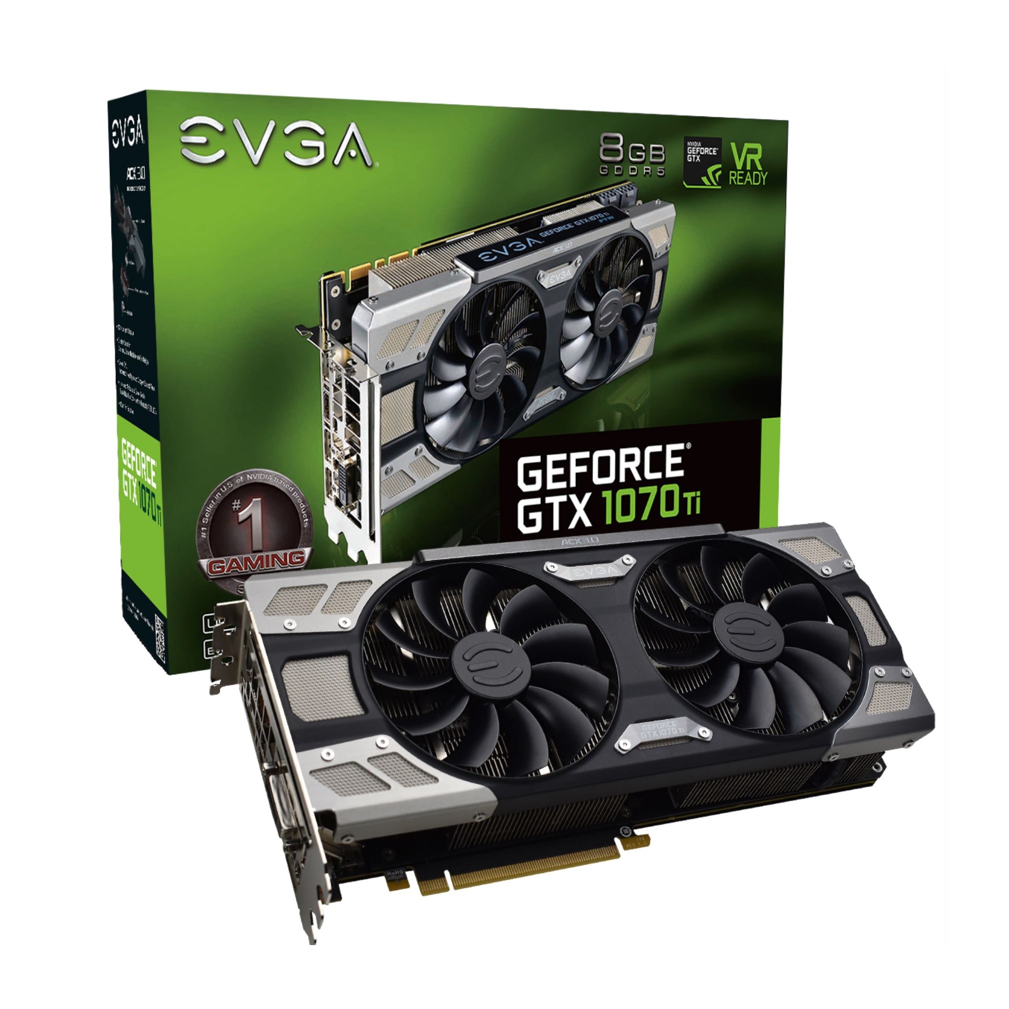 EVGA Unveils GTX 1070 Ti FTW Ultra Silent Graphics Card