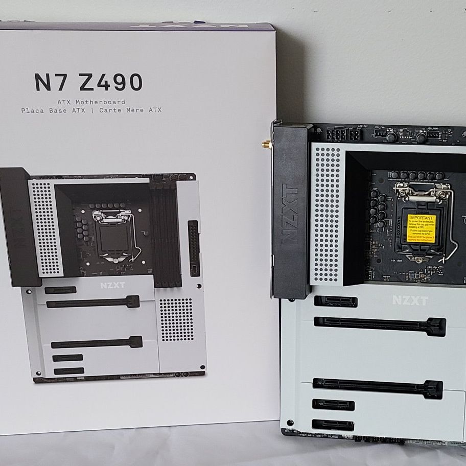 【ジャンク】NZXT Z490 Black LGA1200 NZXT N7 Z490 ATX Gaming Motherboard Black N7-Z49XT-B1 - Best Buy