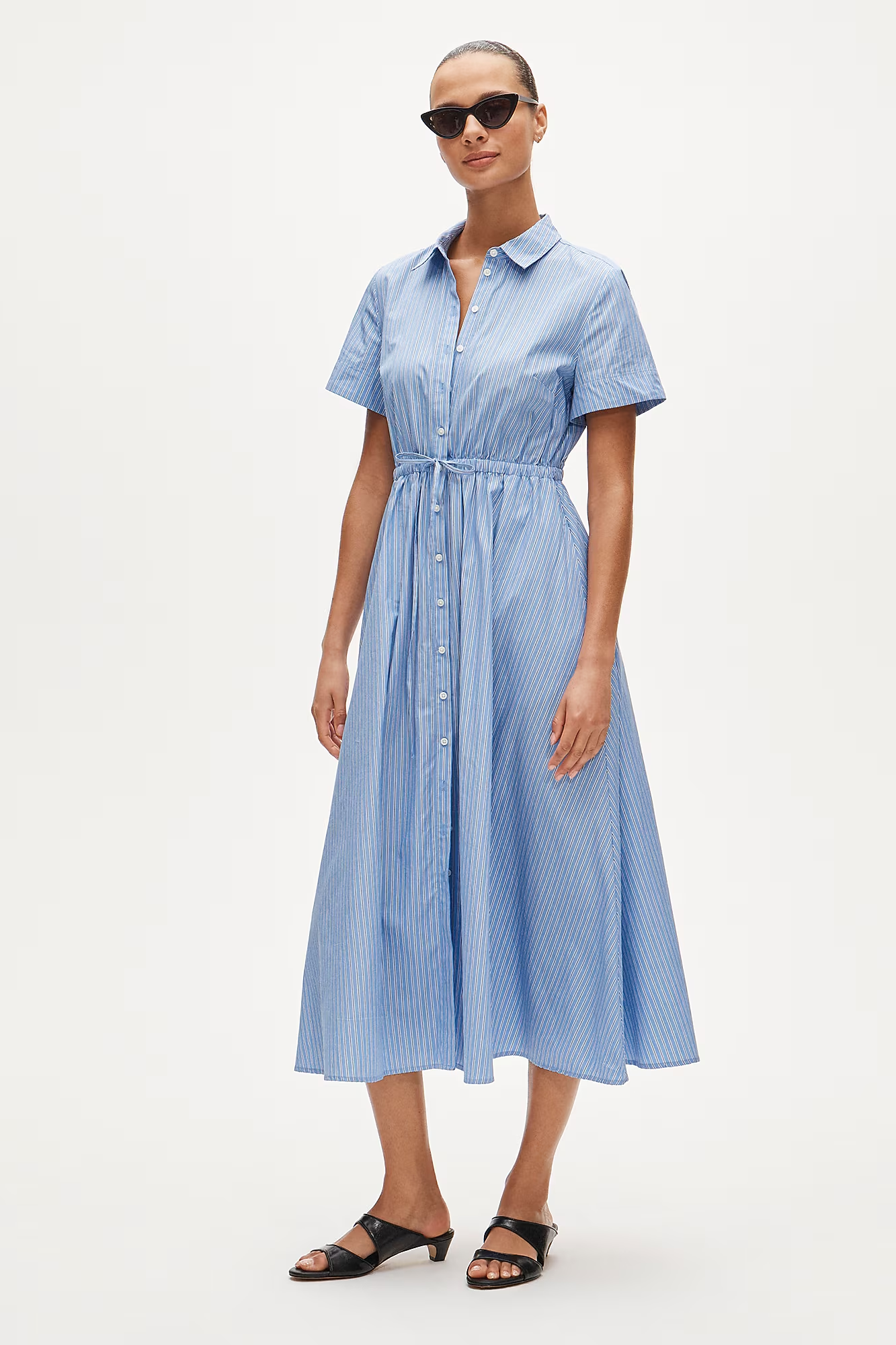 J.Crew, Elena Shirt-Dress in Crepe De Chine