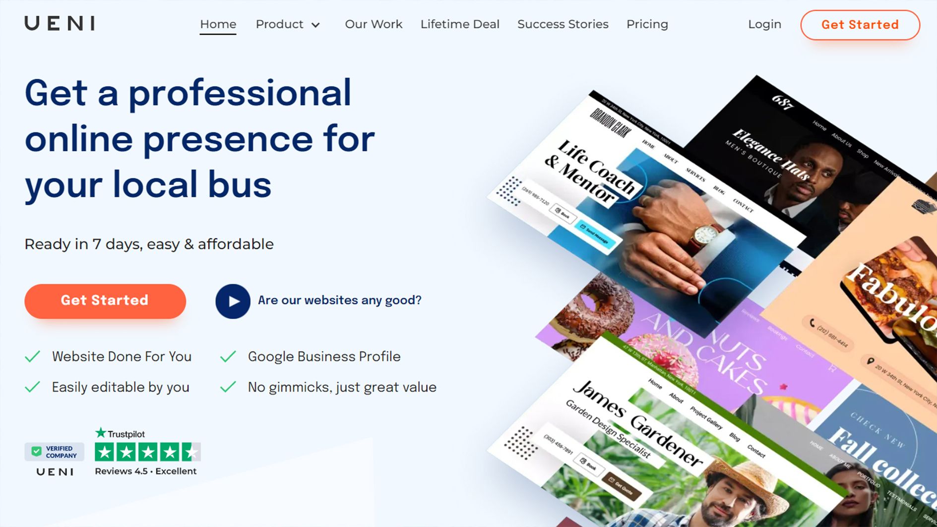 UENI website builder review | TechRadar
