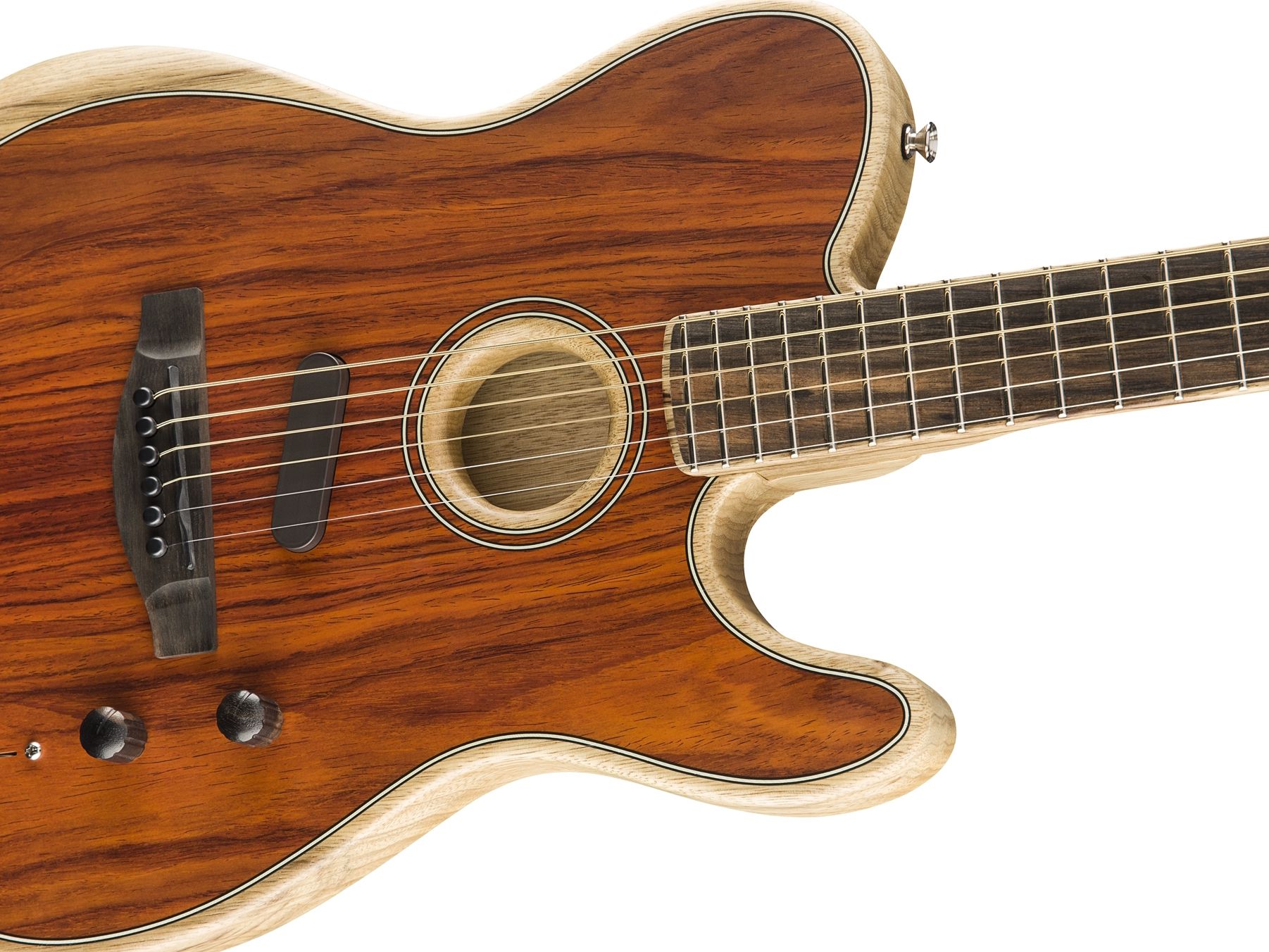 ギター Fender American Acoustasonic Cocobolo Fender Limited Edition Acoustasonic Telecaster - Cocobolo | Sweetwater