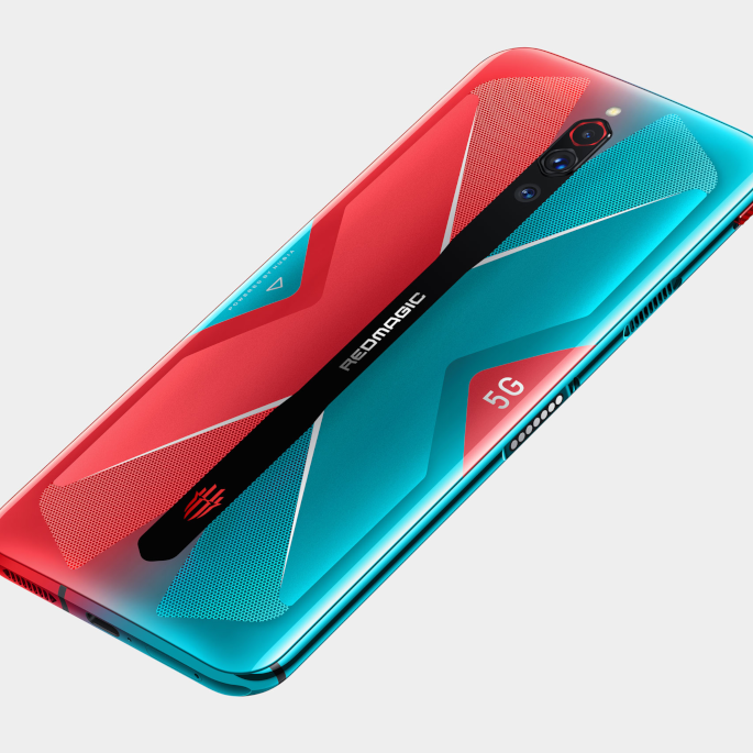 Nubia Red Magic 5Gスケルトン12GB256G 紅魔5G透明版 Nubia Red Magic 5G (12GB RAM/256GB ROM) - Neon