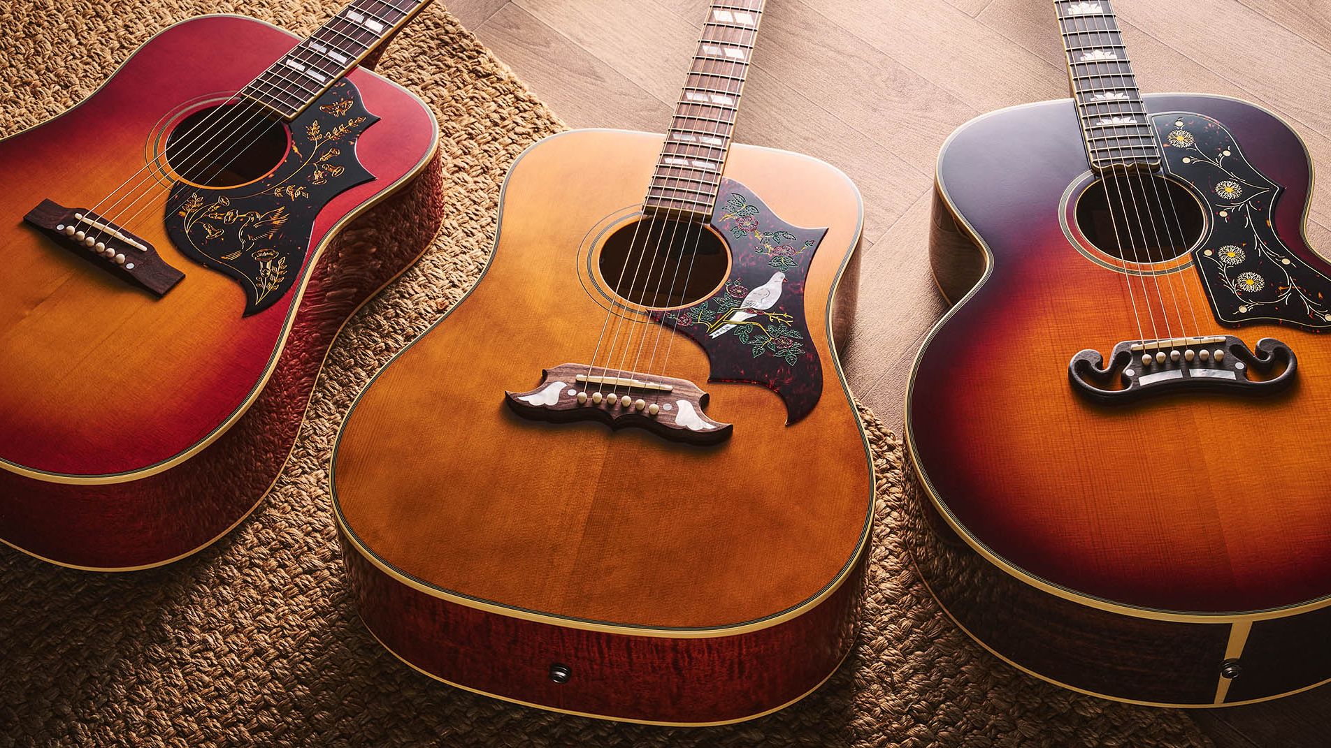 美品 Epiphone \"Inspired by Gibson\" Inspired by Gibson Custom 1960 Hummingbird | Epiphone Acoustics