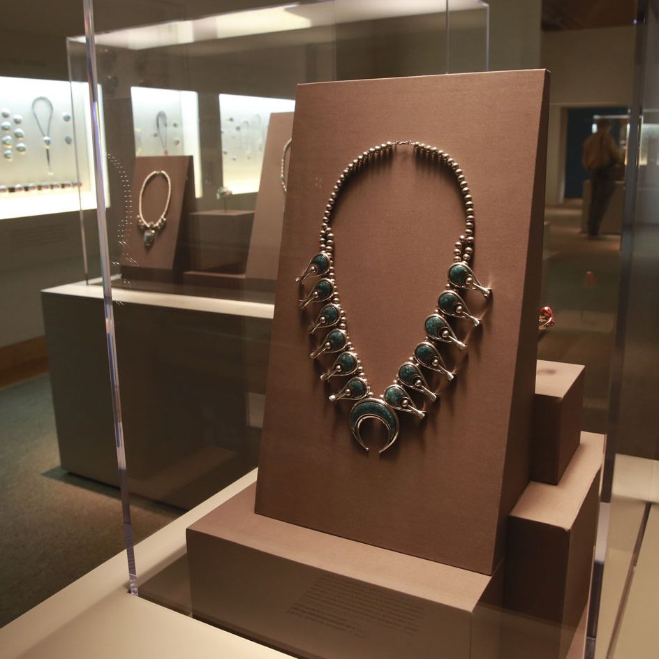 Family fortunes: the Yazzie's Navajo jewellery goes on show in New