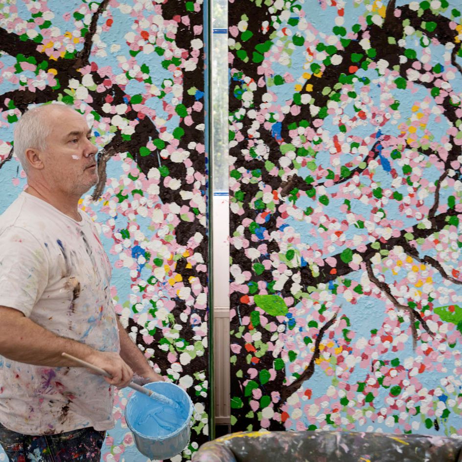 Damien Hirst, Cherry Blossoms by - Fondation Cartier pour l