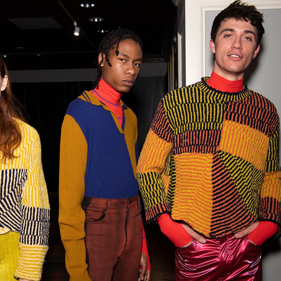 ECKHAUS LATTA  ニット Eckhaus Latta Green Keyboard Sweater | Garmentory