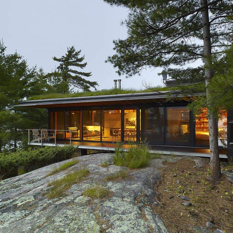 Architect Ian MacDonald invites us into his woodland retreat in