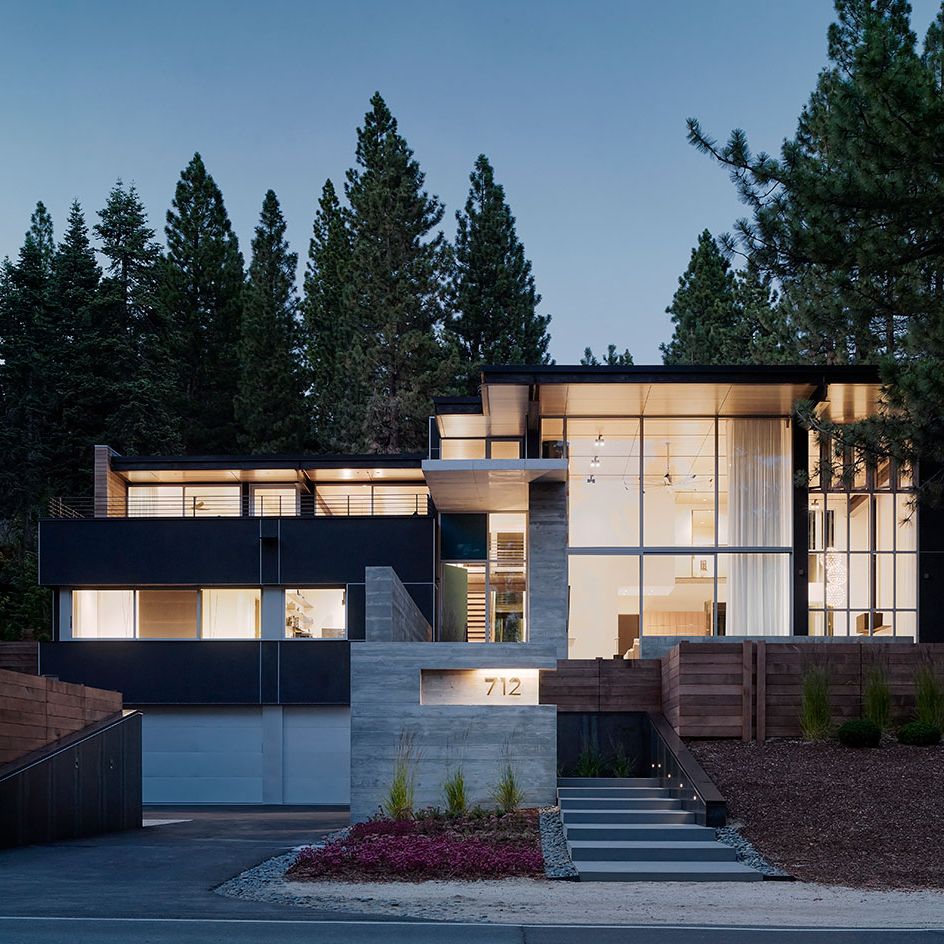 Architecture Modern Lake Tahoe Dreamy Mid Century Modern Home Breathes