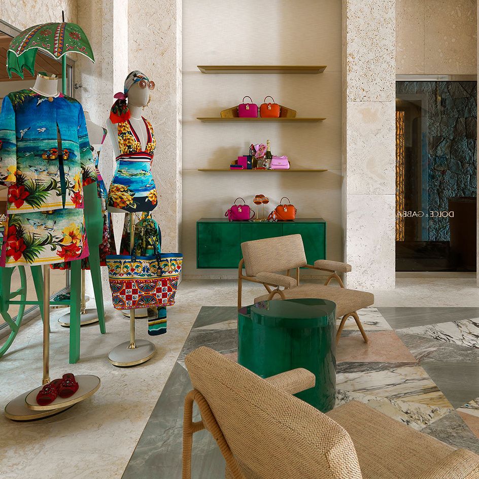 Dolce & Gabbana has opened its first St. Bart boutique, designed