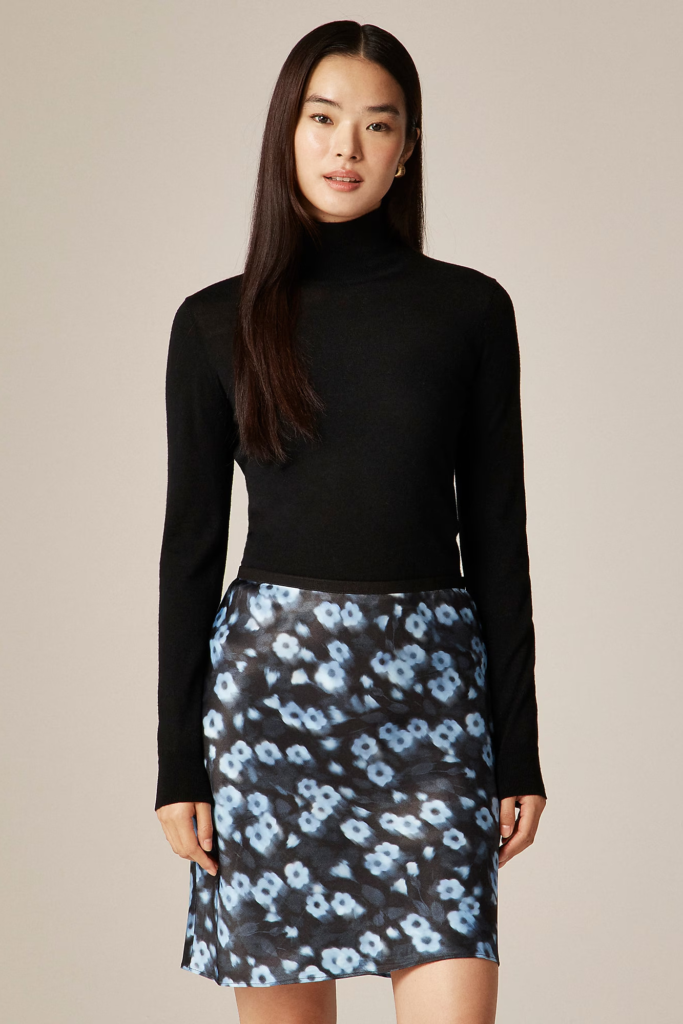 J.Crew, Carolyn Turtleneck Sweater in Merino Wool