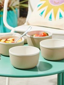 Elements Set of 4 Picnic Bowls