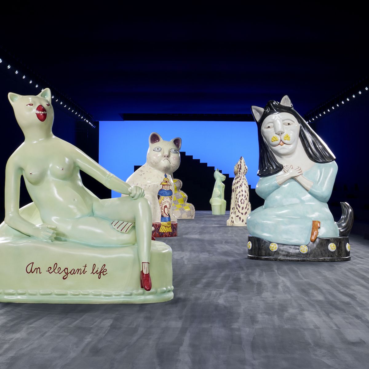 Dior Men S/S 2025: Kim Jones on the cat-filled show set