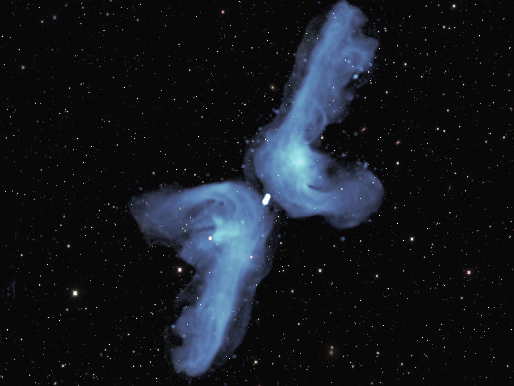 The sky is full of weird X-shaped galaxies. Here's why. | Live Science